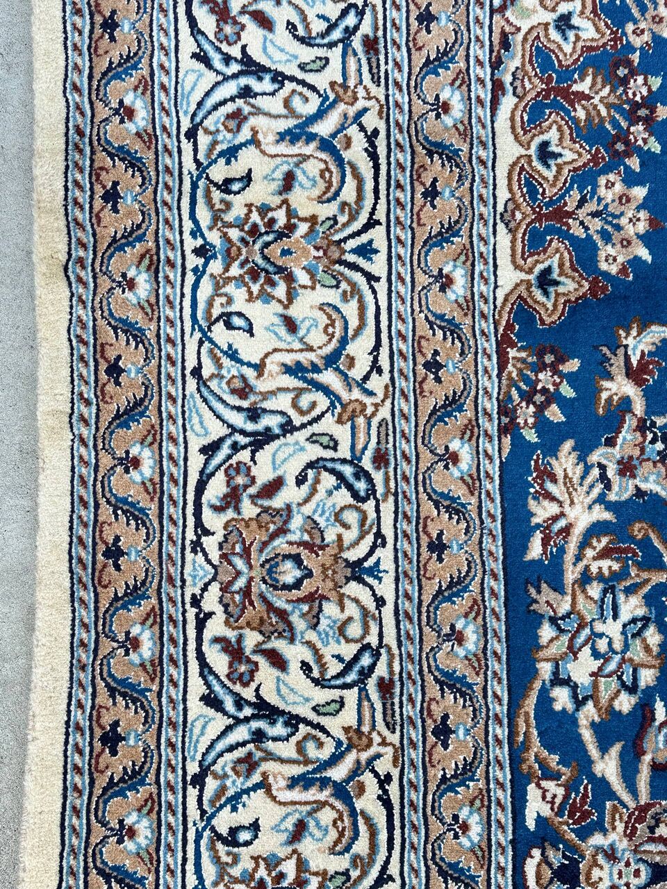 3x2M Silkinlaid Rug Nain (9La) - Image 6