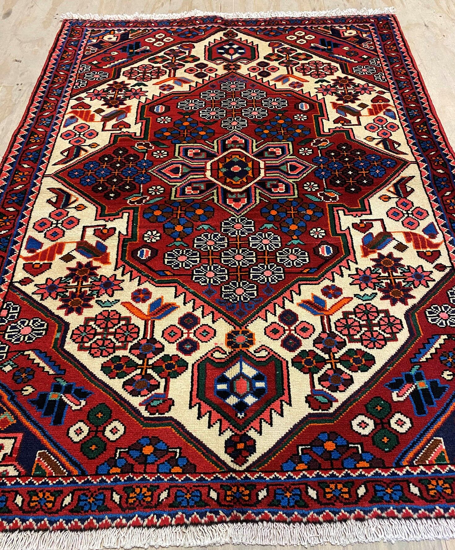 1.5x1.1M Persian Hamedan Rug - Image 2