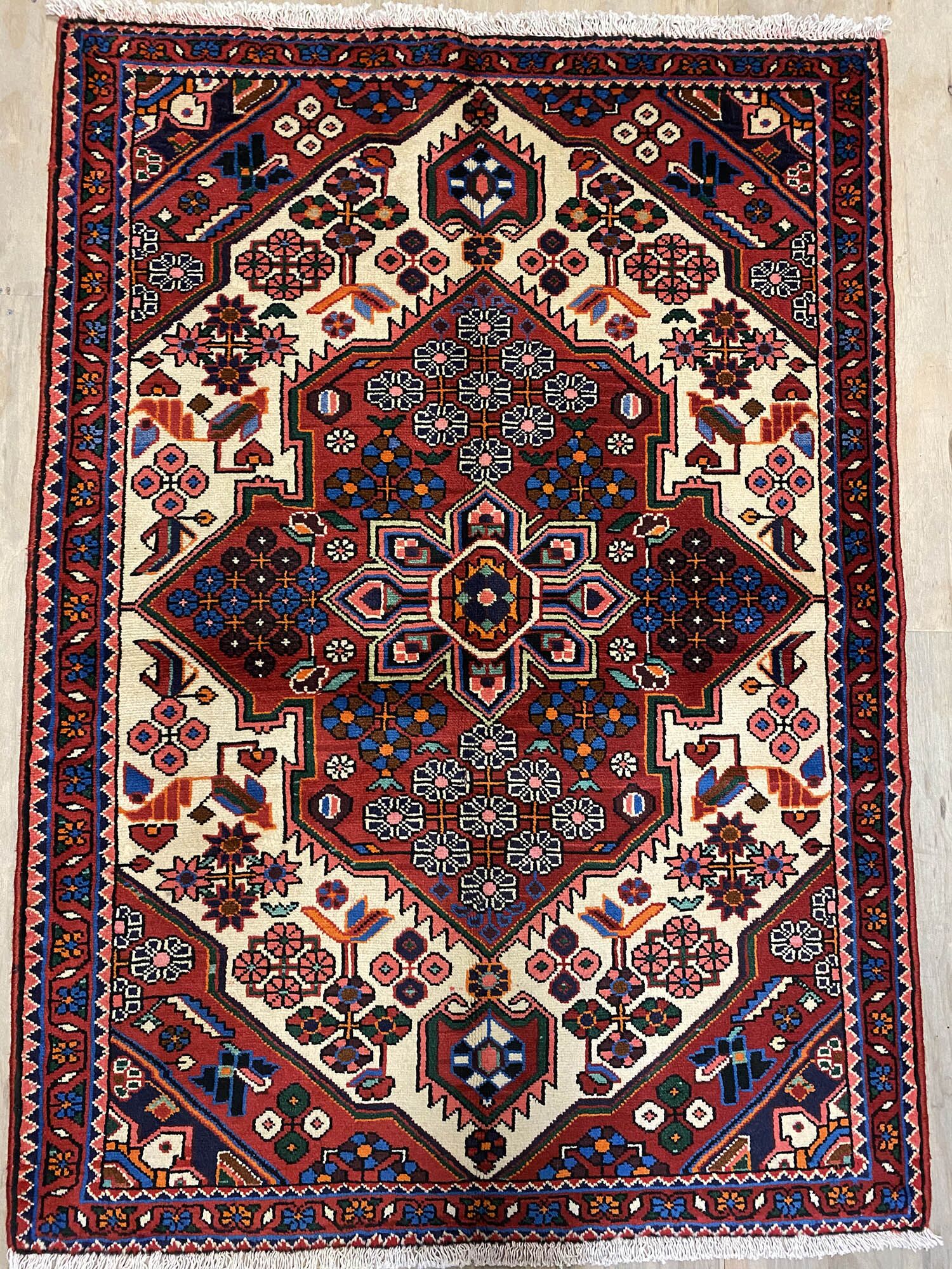 1.5x1.1M Persian Hamedan Rug