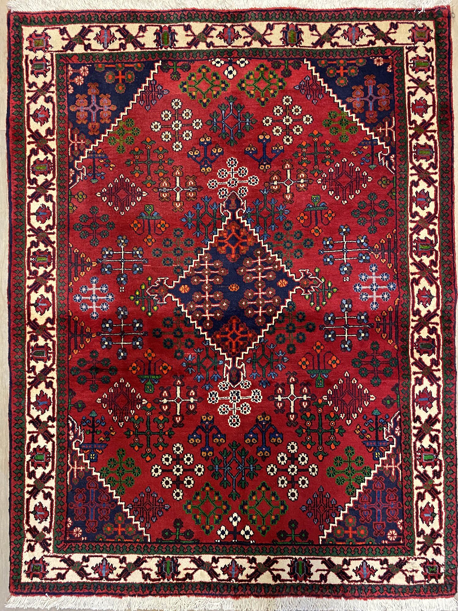 1.5x1.1M Persian Joshaghan Rug