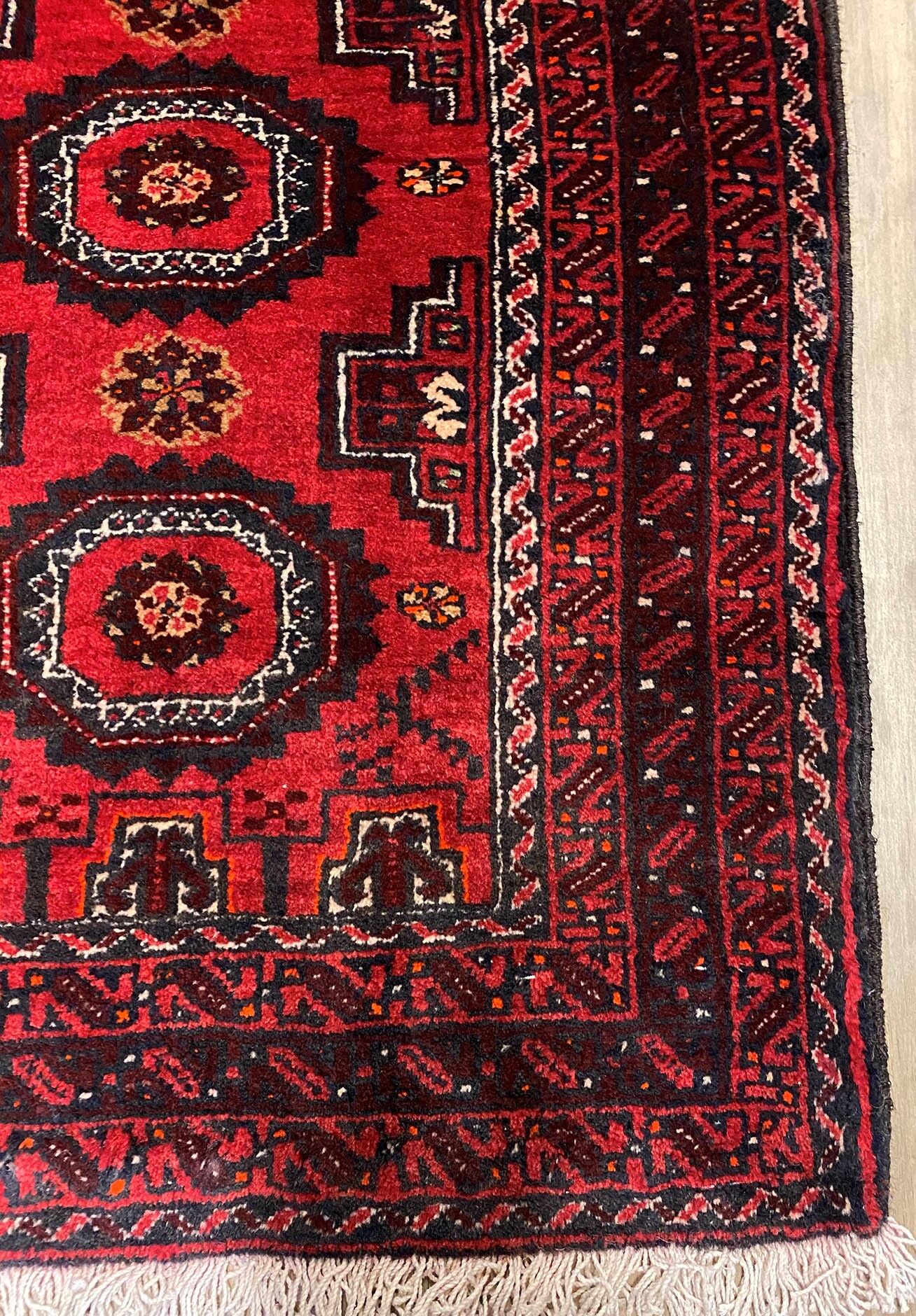 1x0.5M Persian Balouchi Rug - Image 4