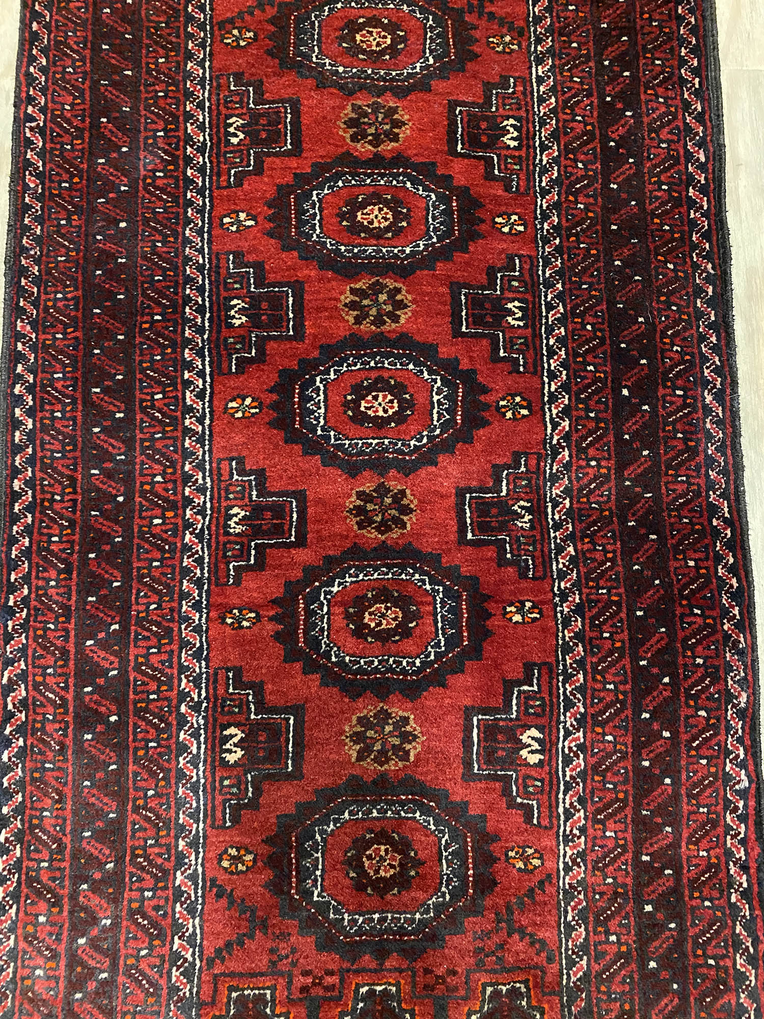 1x0.5M Persian Balouchi Rug - Image 5