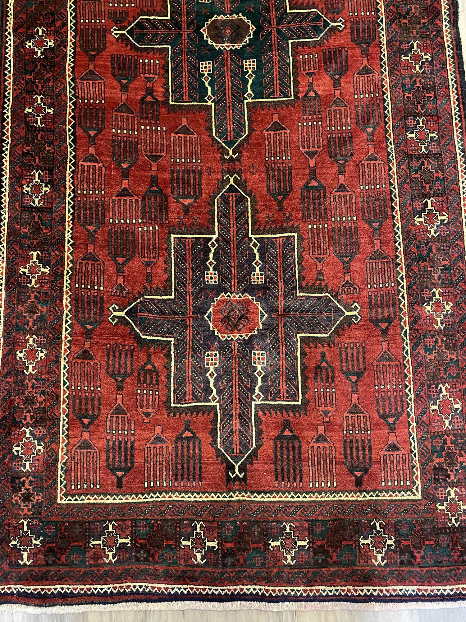 2.7x1.2M Kurdi Quchan Rug