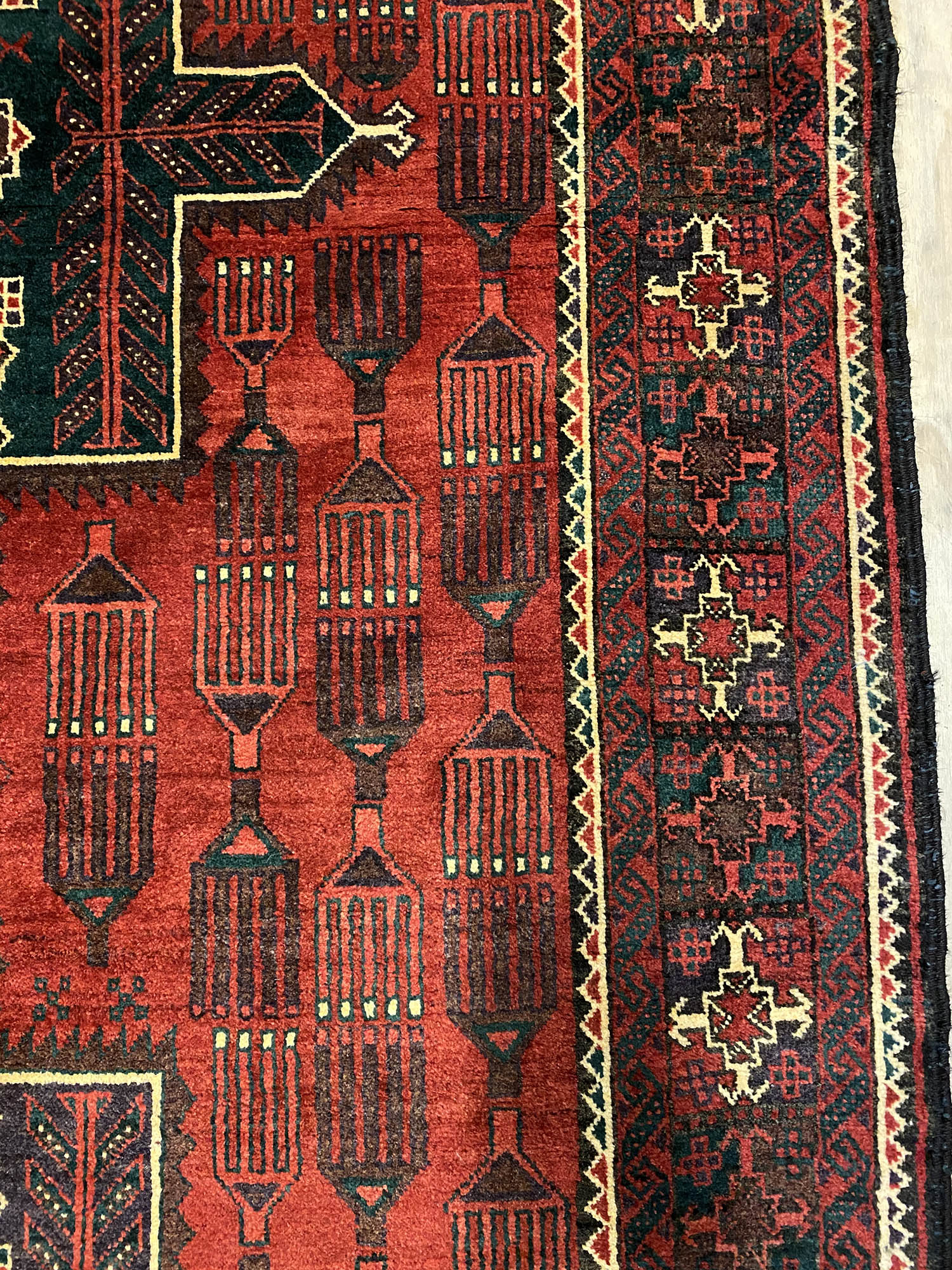 2.7x1.2M Kurdi Quchan Rug - Image 3