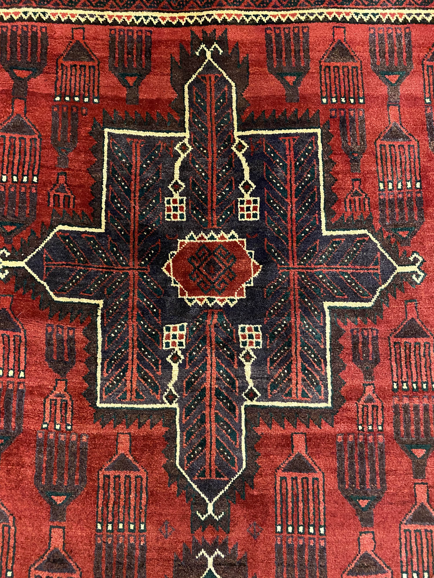 2.7x1.2M Kurdi Quchan Rug - Image 4