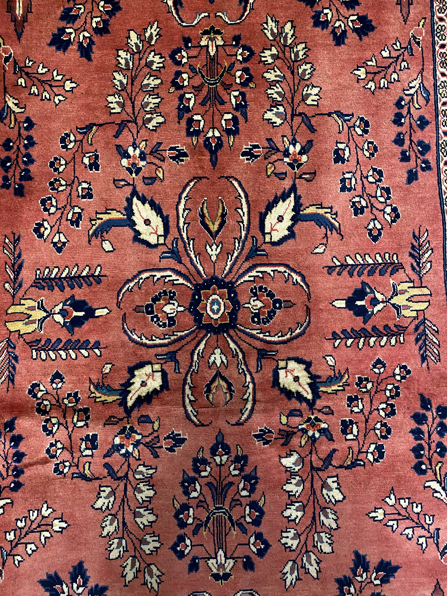 2.3x1.3M Persian Sarough Rug - Image 9