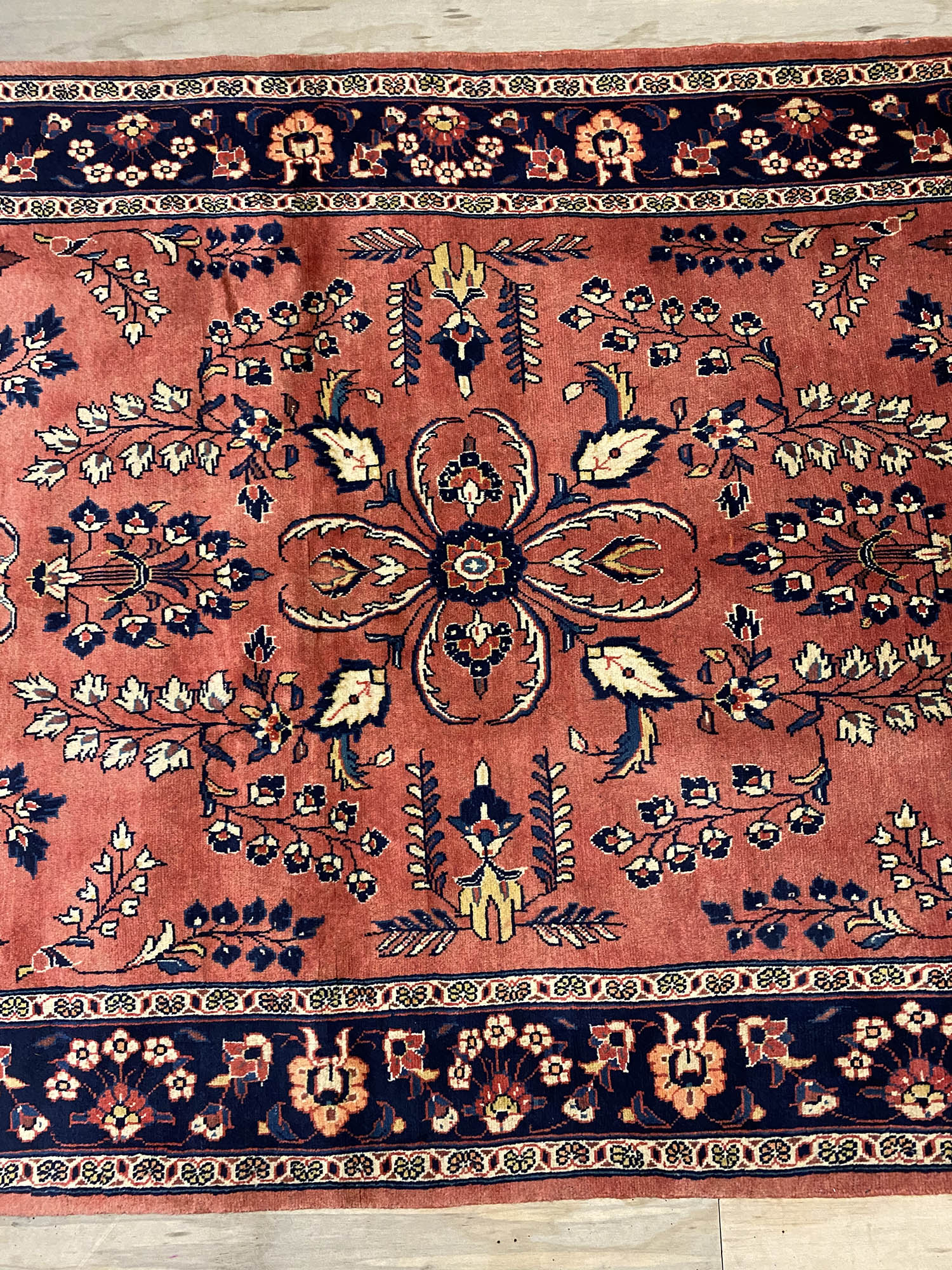 2.3x1.3M Persian Sarough Rug - Image 2