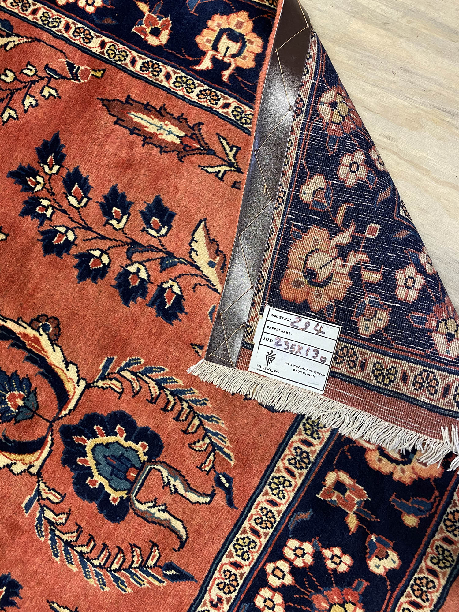 2.3x1.3M Persian Sarough Rug - Image 6