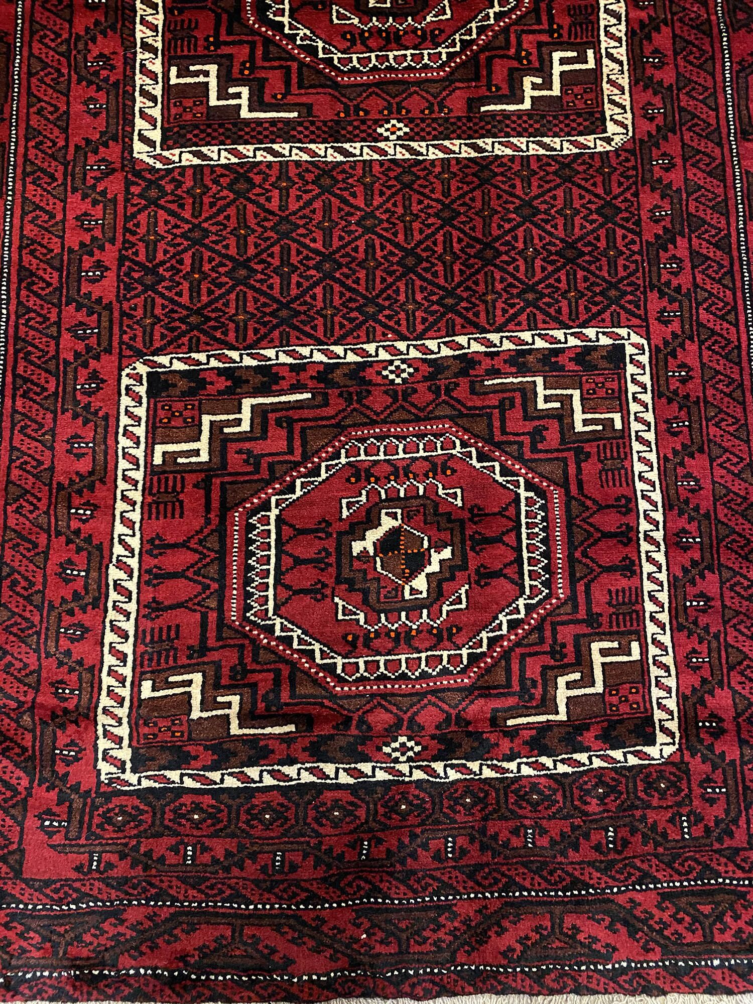 2.2x1.2M Persian Balouchi Nomadic Rug - Image 5