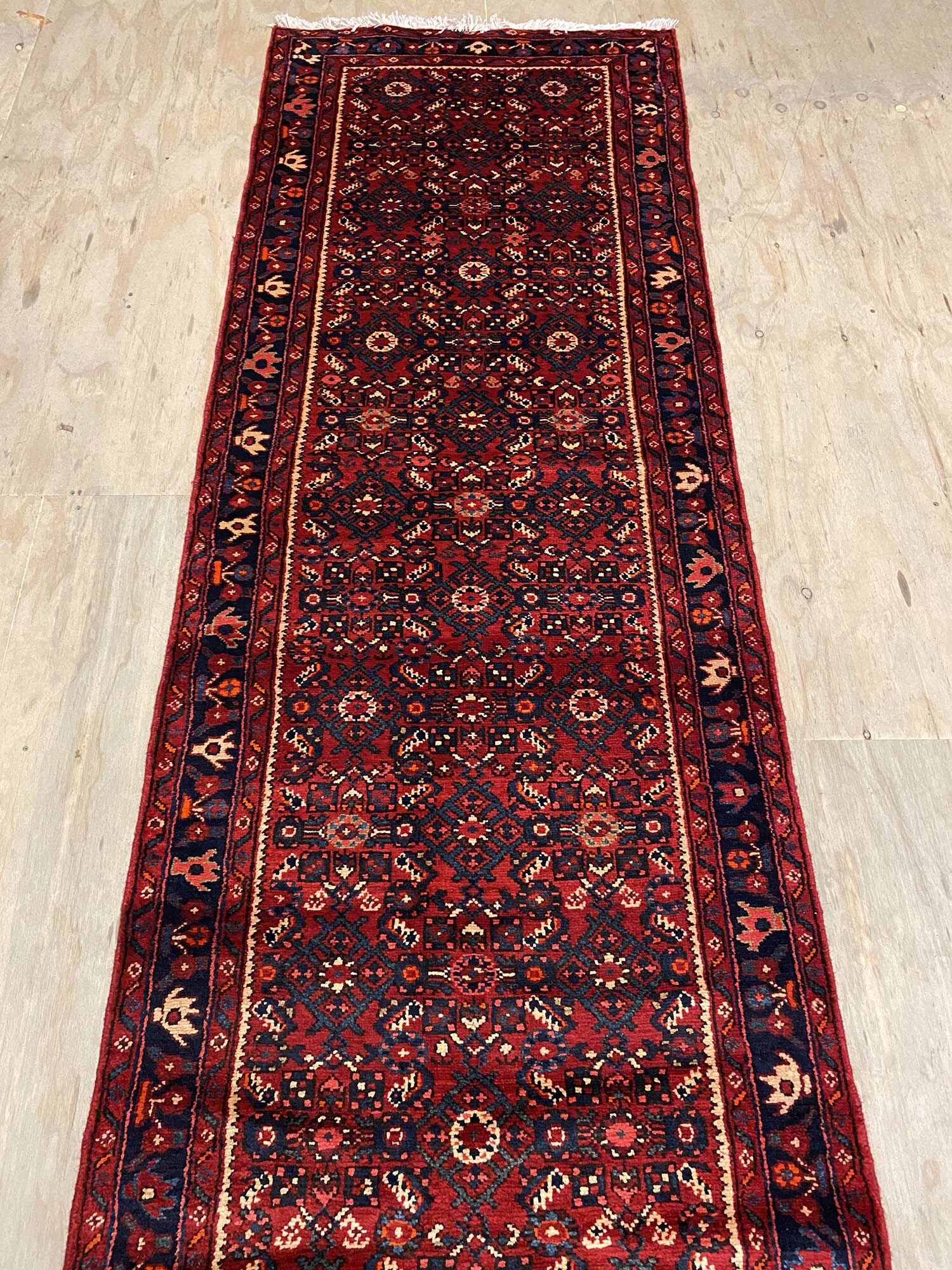 5M Hamedan Persian Runner (Hosseinabad) - Image 2
