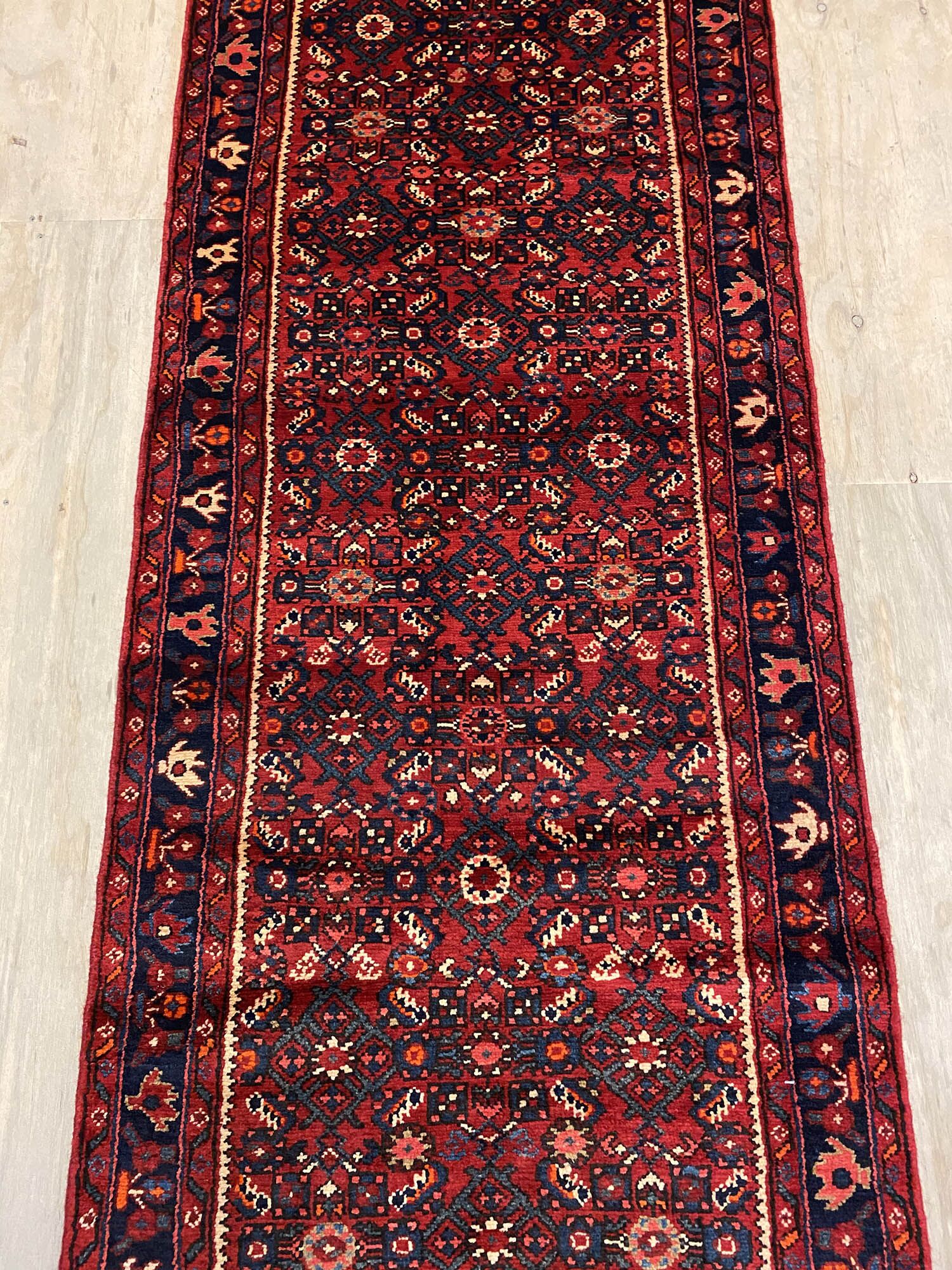 5M Hamedan Persian Runner (Hosseinabad) - Image 3