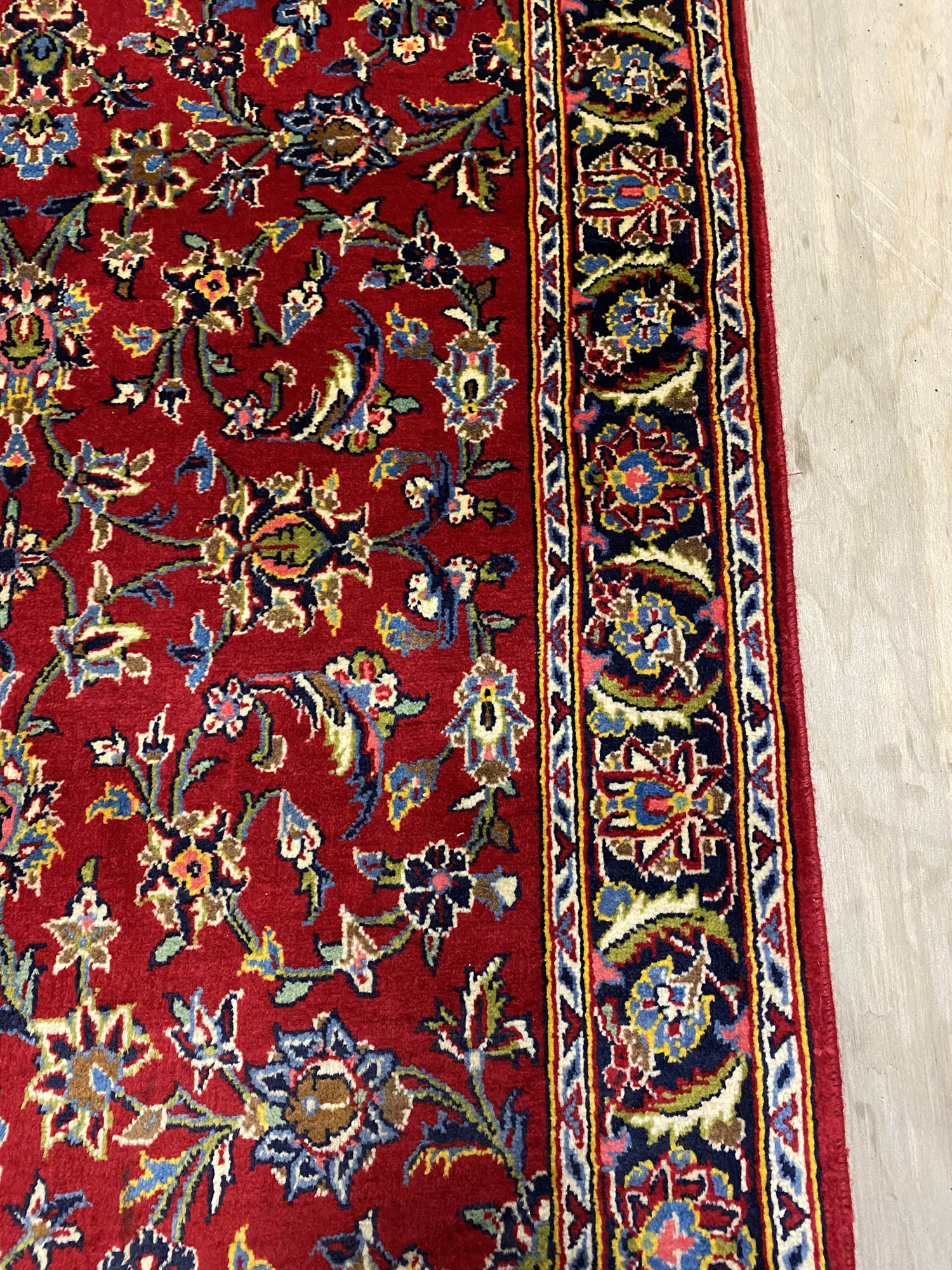 3.9M Persian Kashan Runner - Image 4