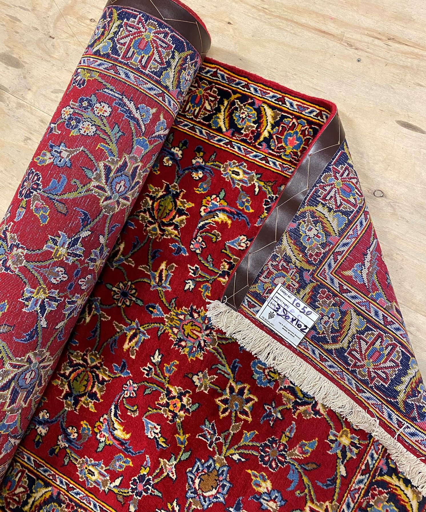 3.9M Persian Kashan Runner - Image 7