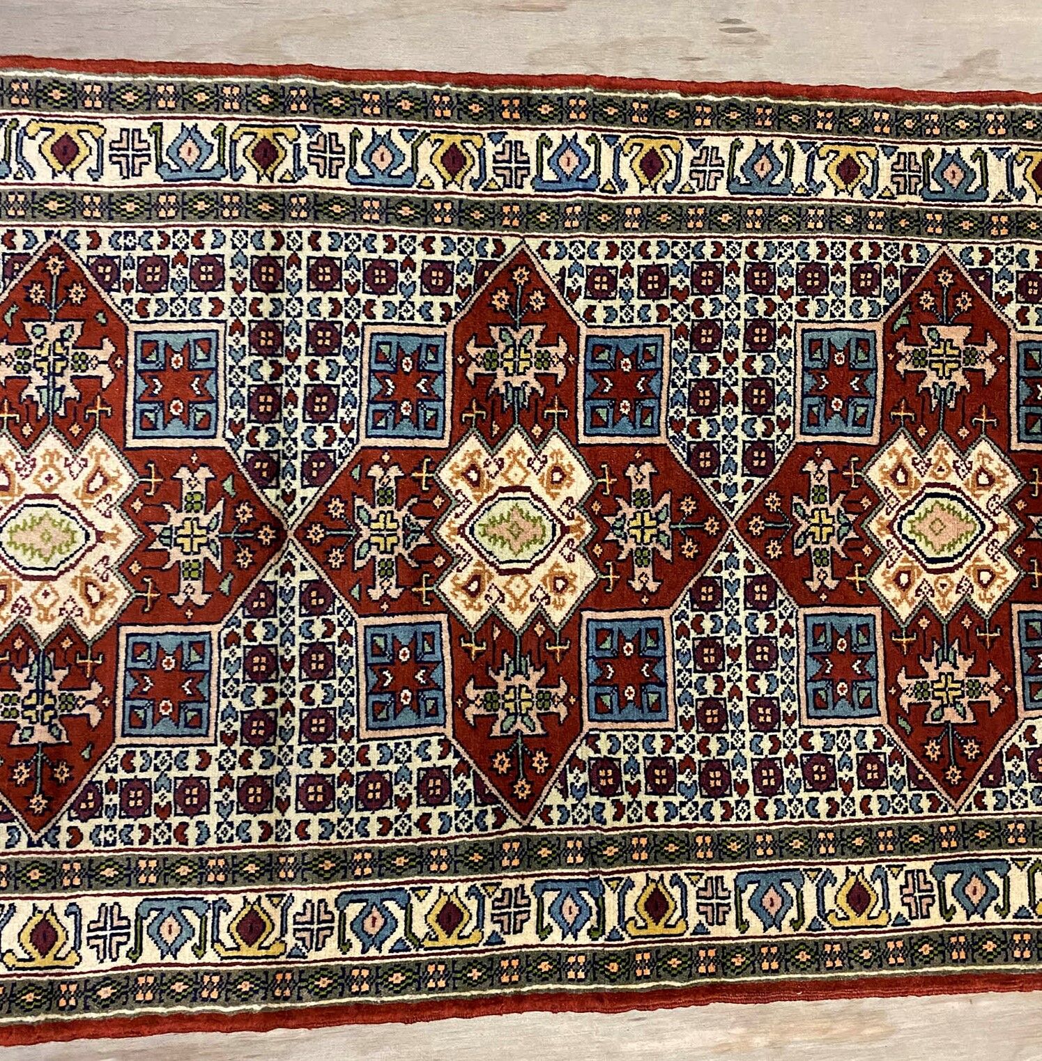 3.6M Kurdi Sanandaj Persian Runner - Image 4