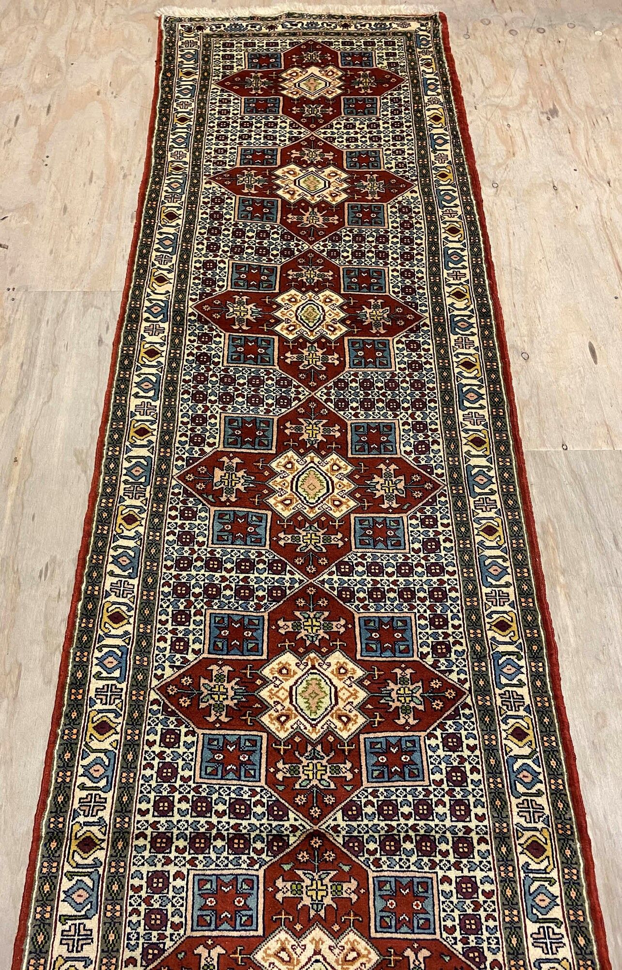 3.6M Kurdi Sanandaj Persian Runner - Image 5