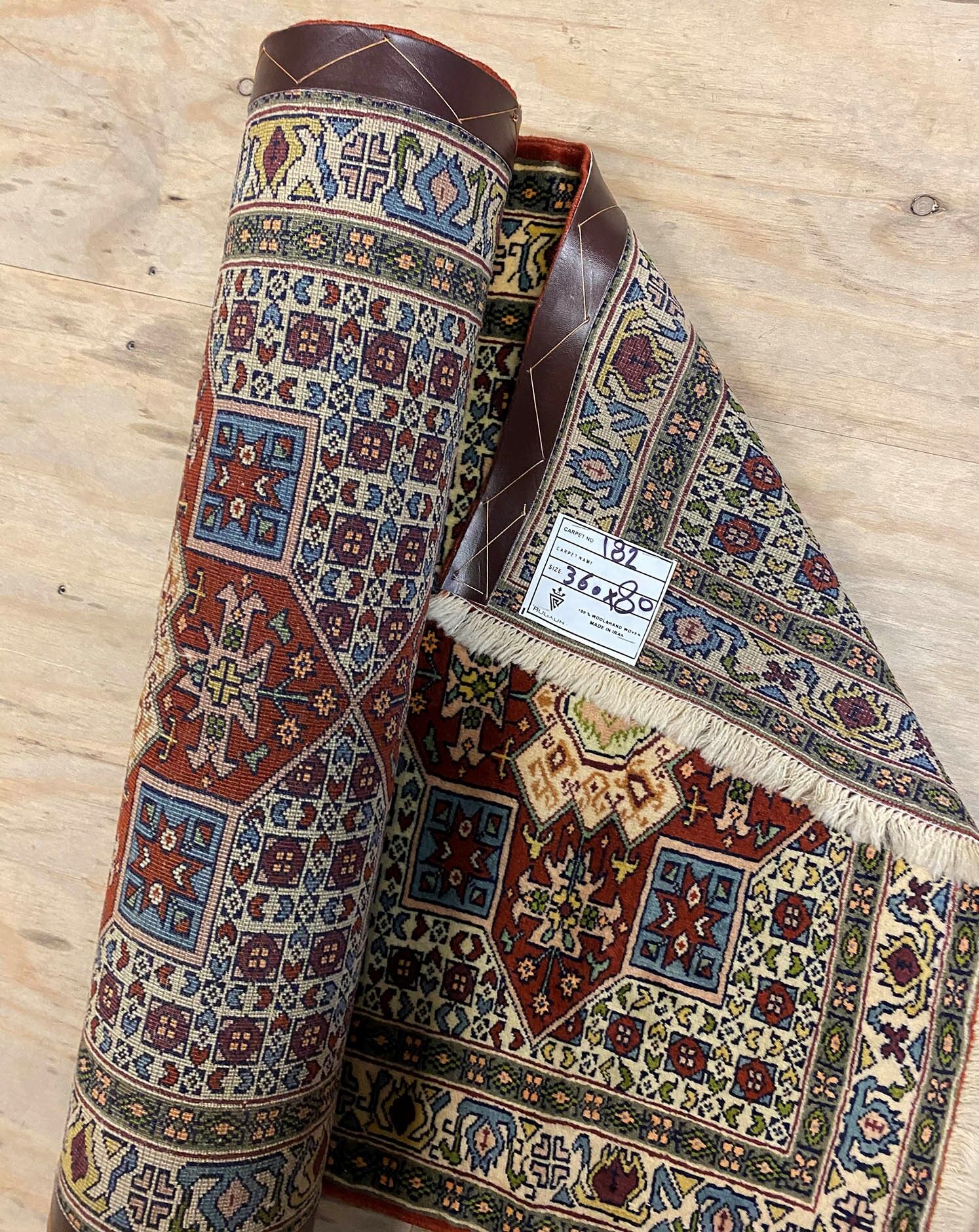 3.6M Kurdi Sanandaj Persian Runner - Image 10