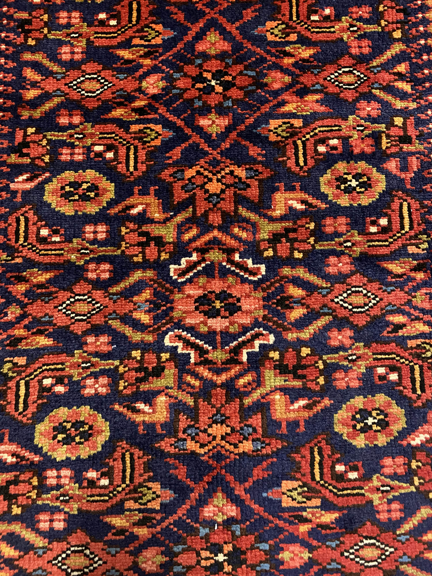 3M Antique Hamedan Persian Runner - Image 8