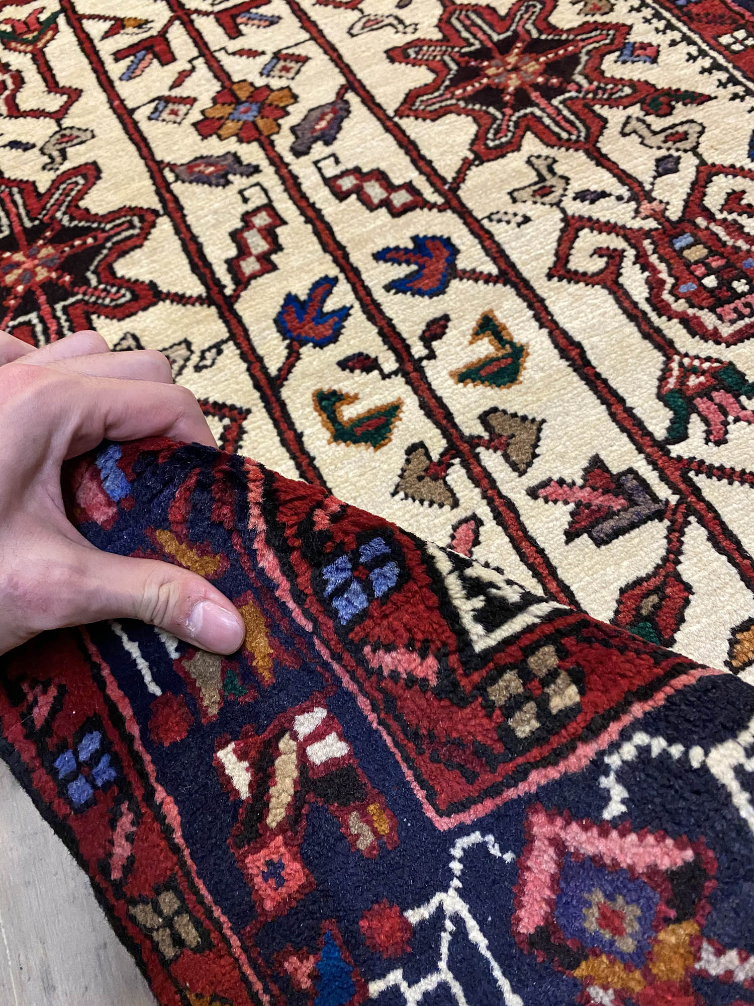 4.3M Tribal Qarajeh Runner - Image 11
