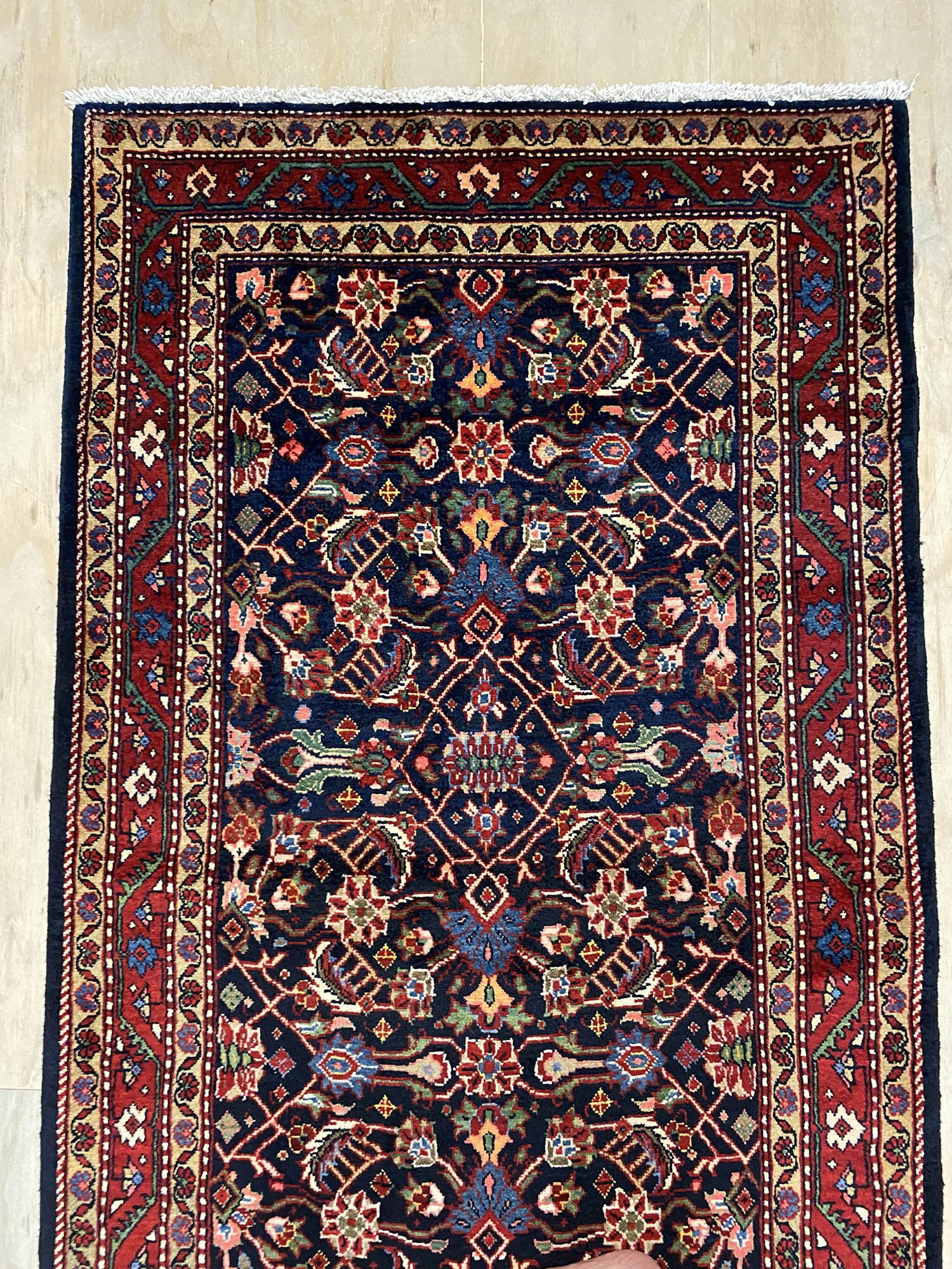 Fine 4M Hamedan Persian Runner - Image 2
