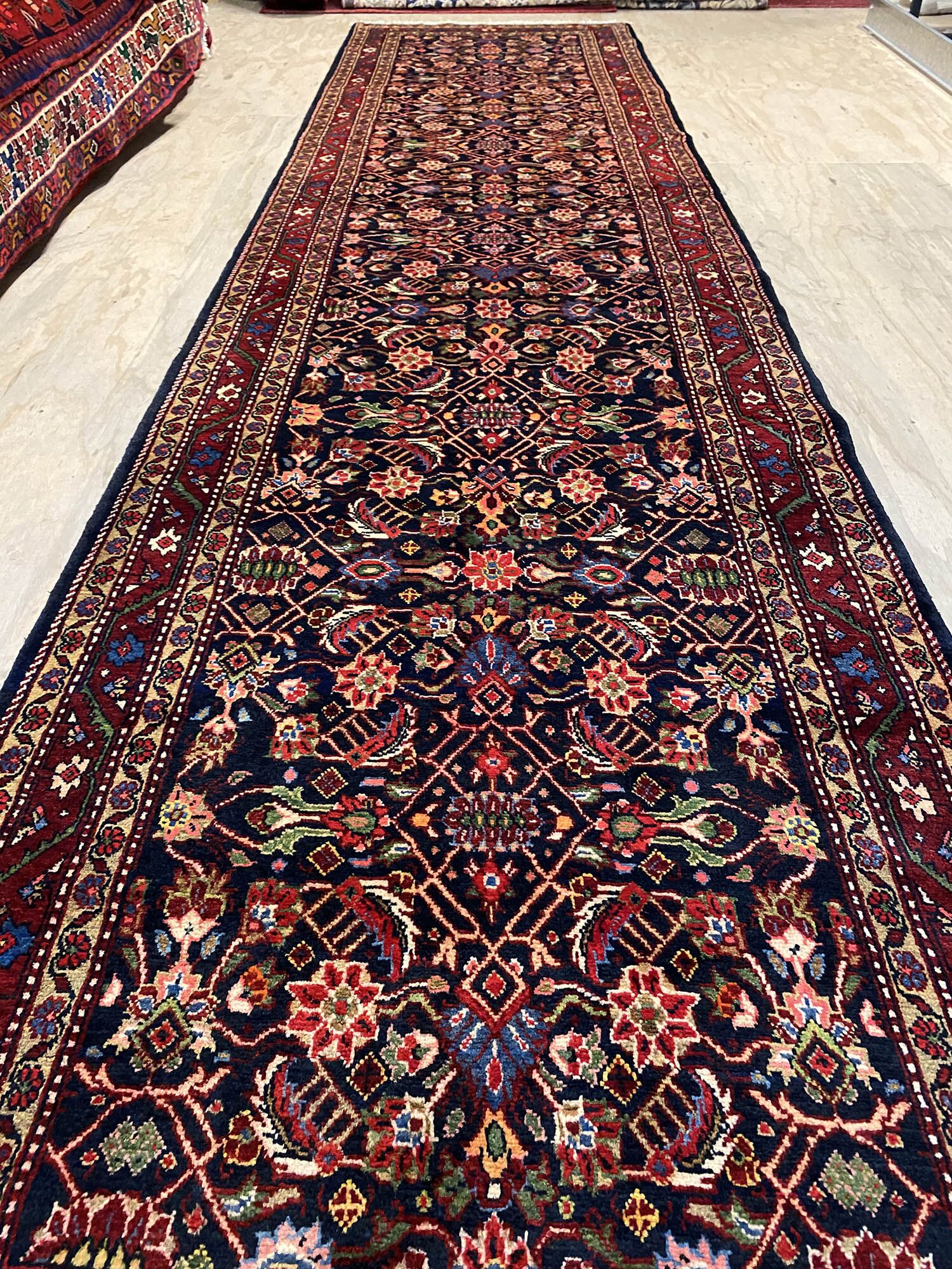 Fine 4M Hamedan Persian Runner - Image 4