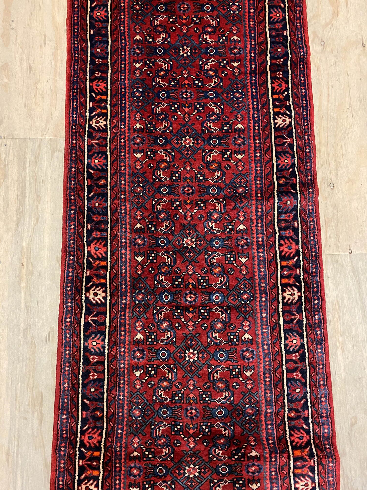 4.4 M Hamedan Persian Runner (Hosseinabad)