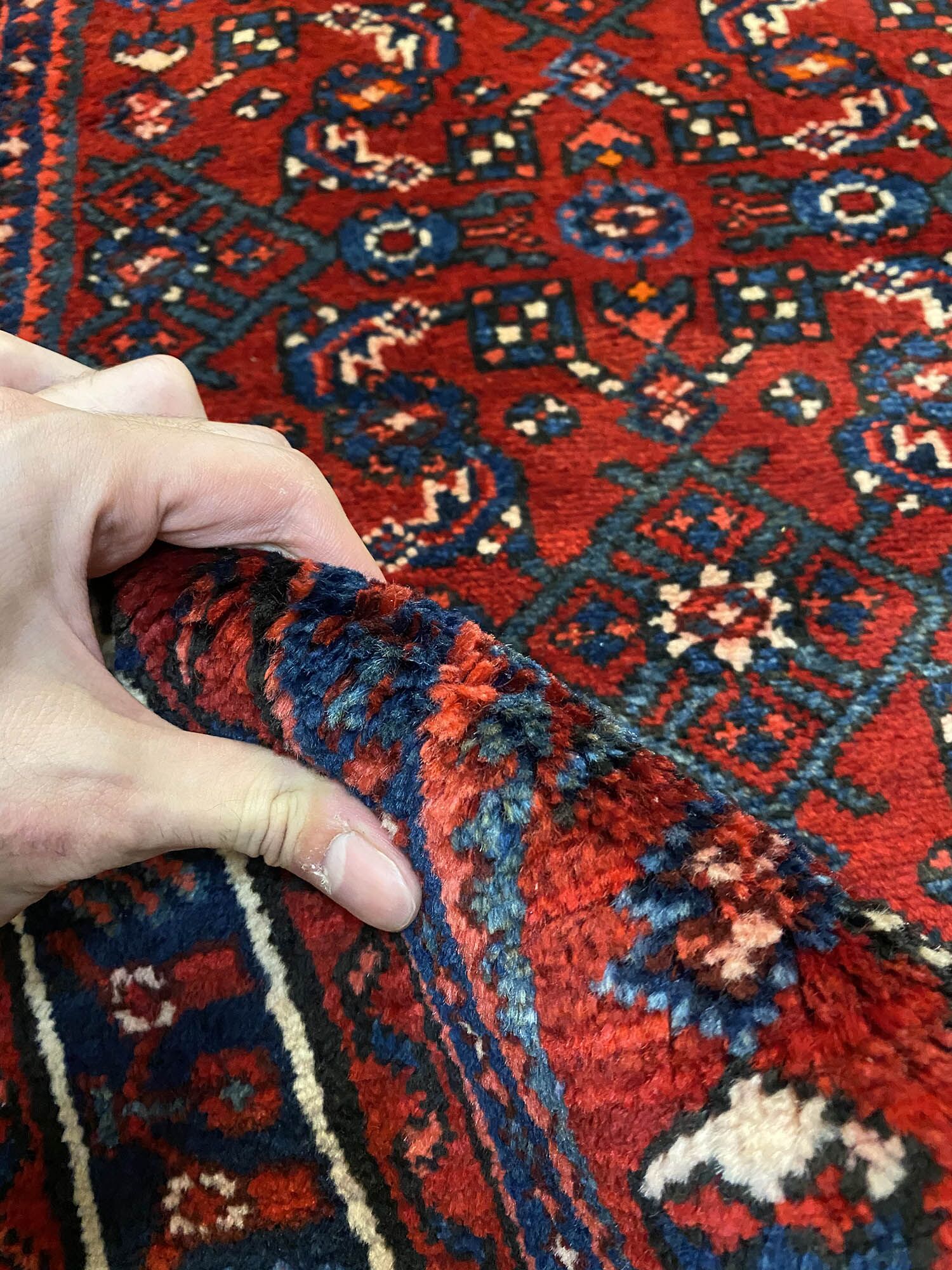 4.4 M Hamedan Persian Runner (Hosseinabad) - Image 4