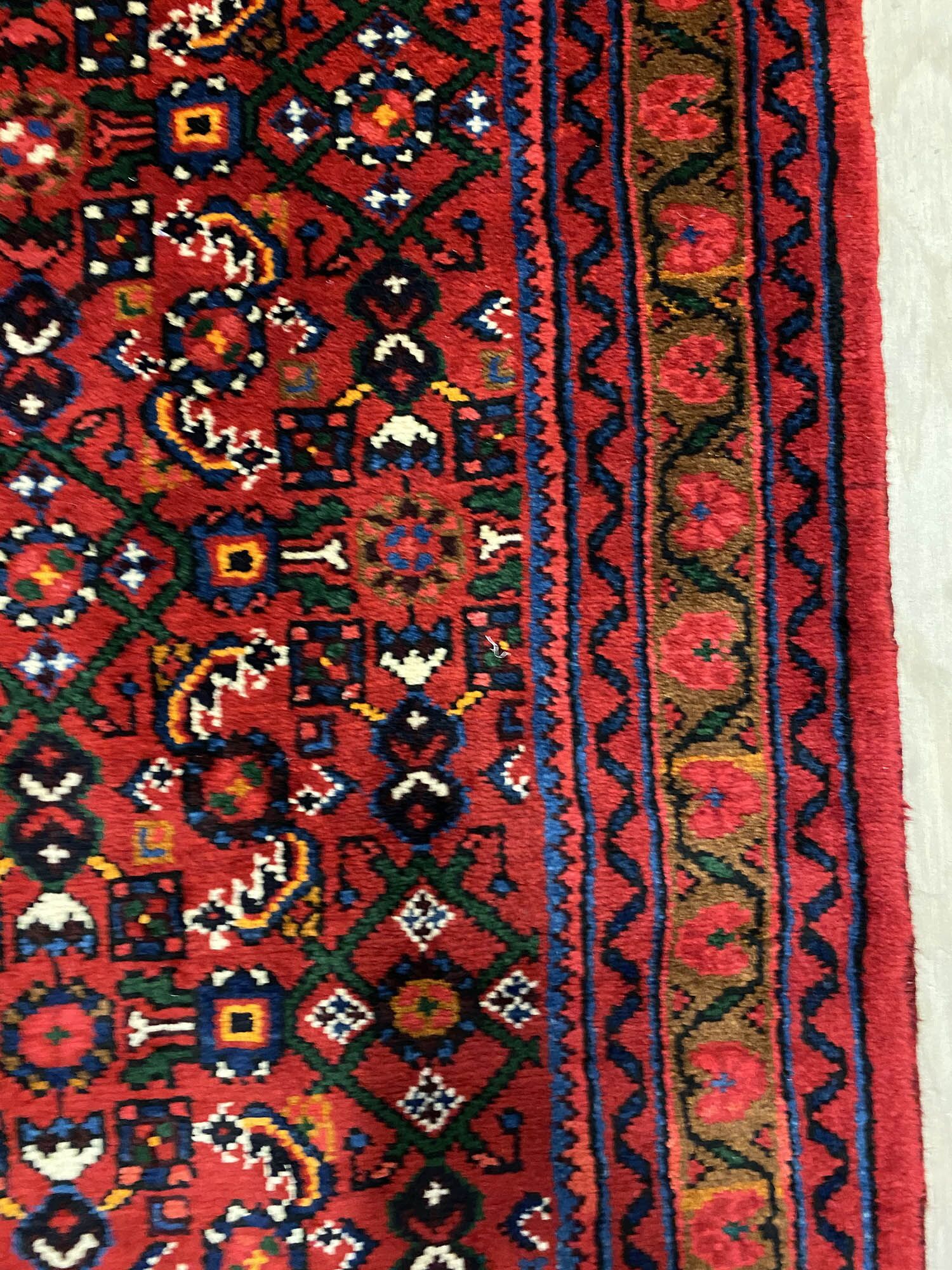 Super Discounted 4M Hamedan Persian Runner (Hosseinabad) - Image 3