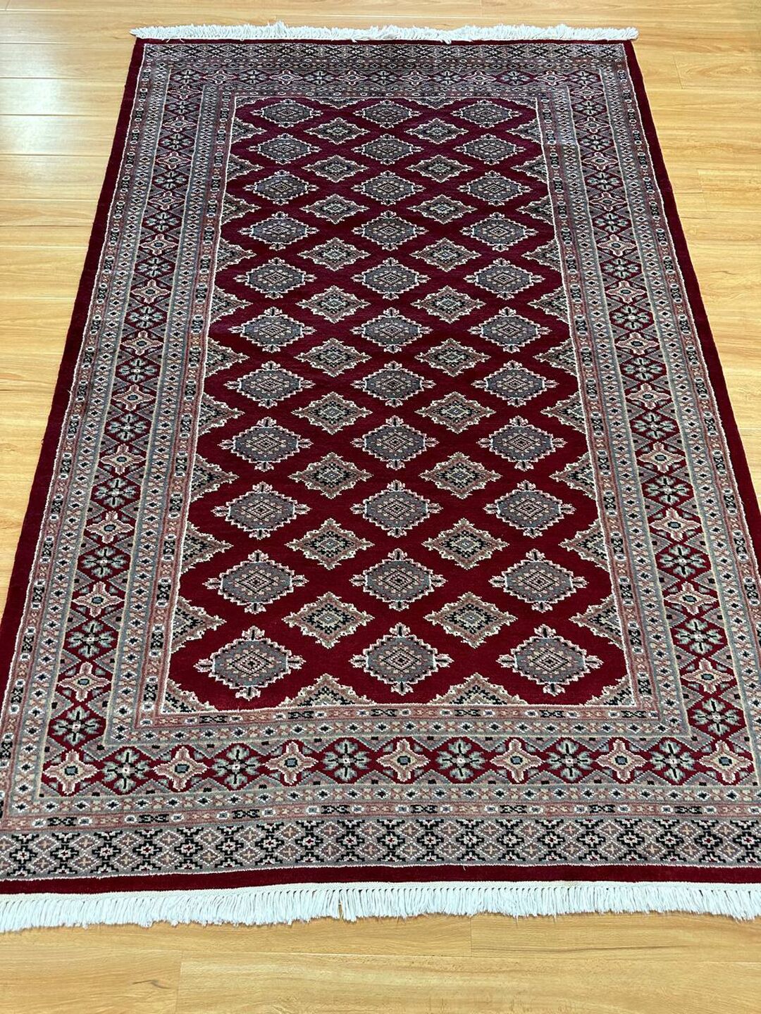 1.8x1.2 M Handmade Pakistani Rug - Image 7