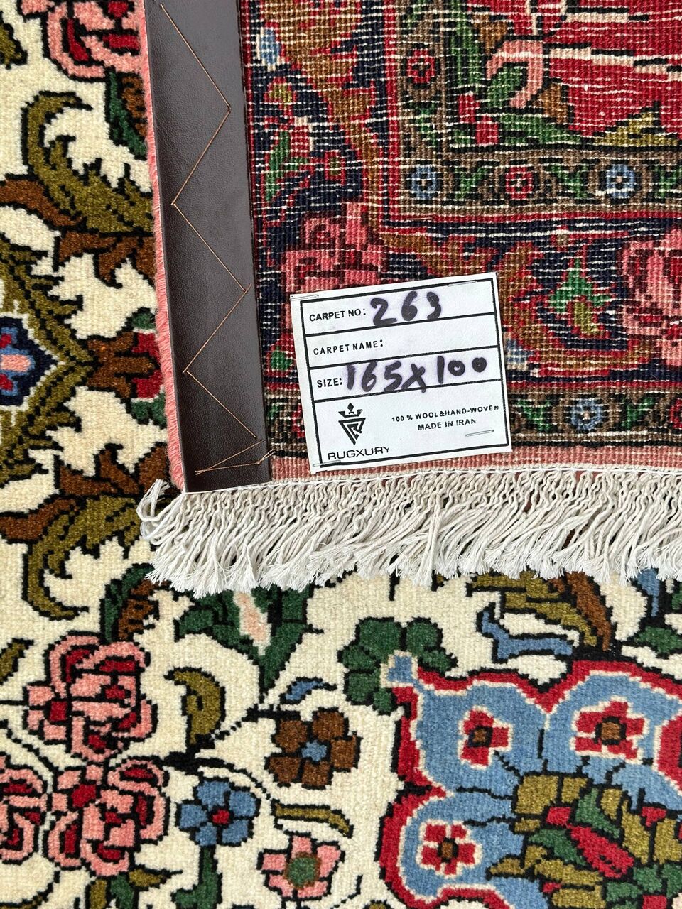 1.6x1M Persian Bijar Rug - Image 8