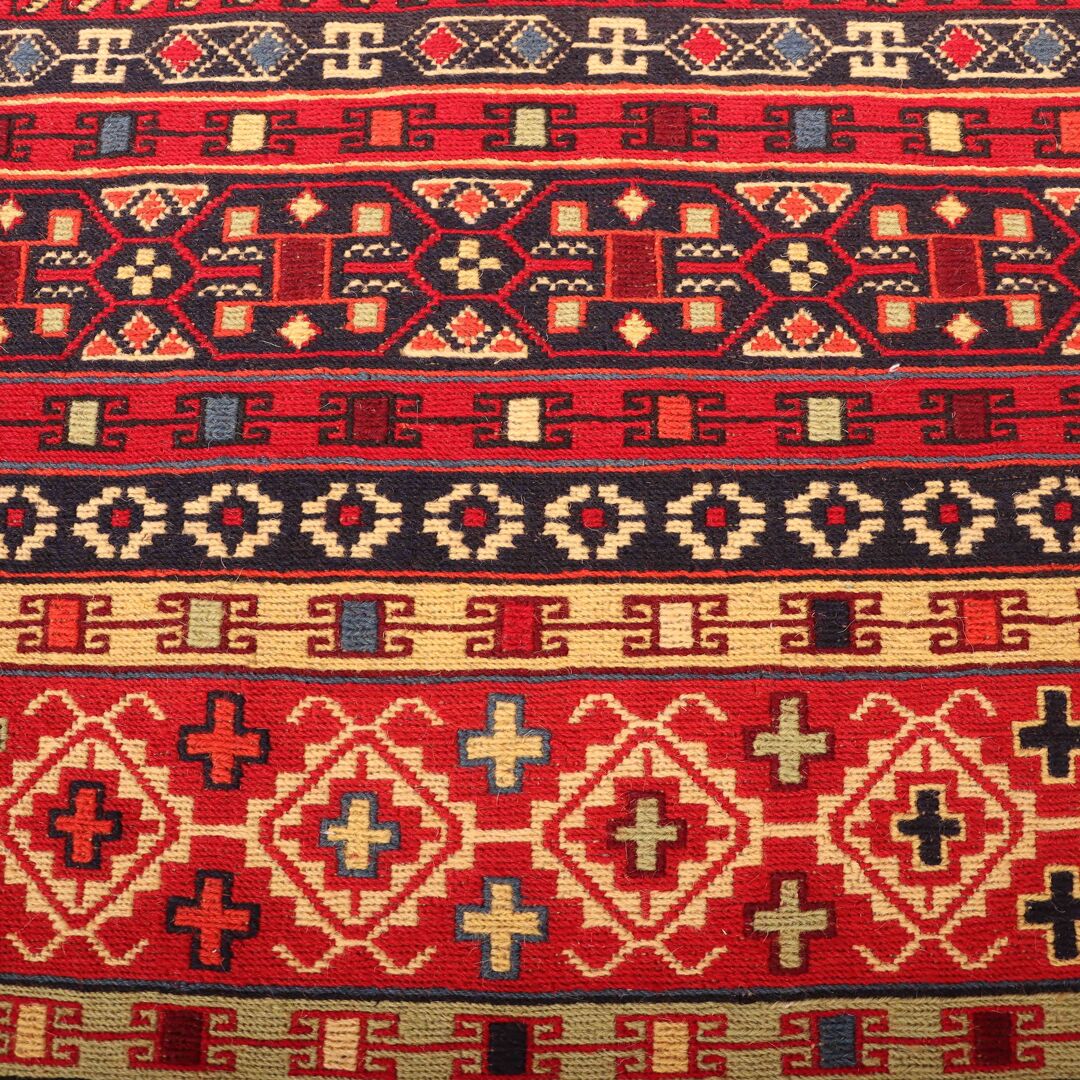2x0.8M Persian Sumak Kilim Runner Rug - Image 3