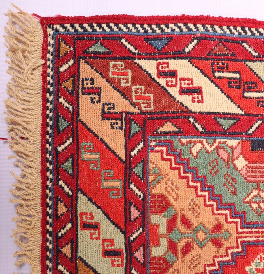 1x0.8M Persian Sumak Kilim Rug - Image 4