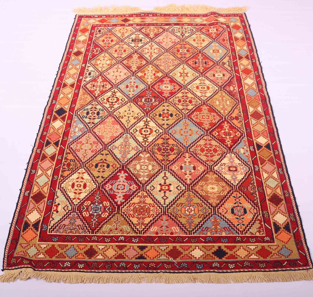1.8x1.2M Persian Sumak Kilim Rug - Image 2