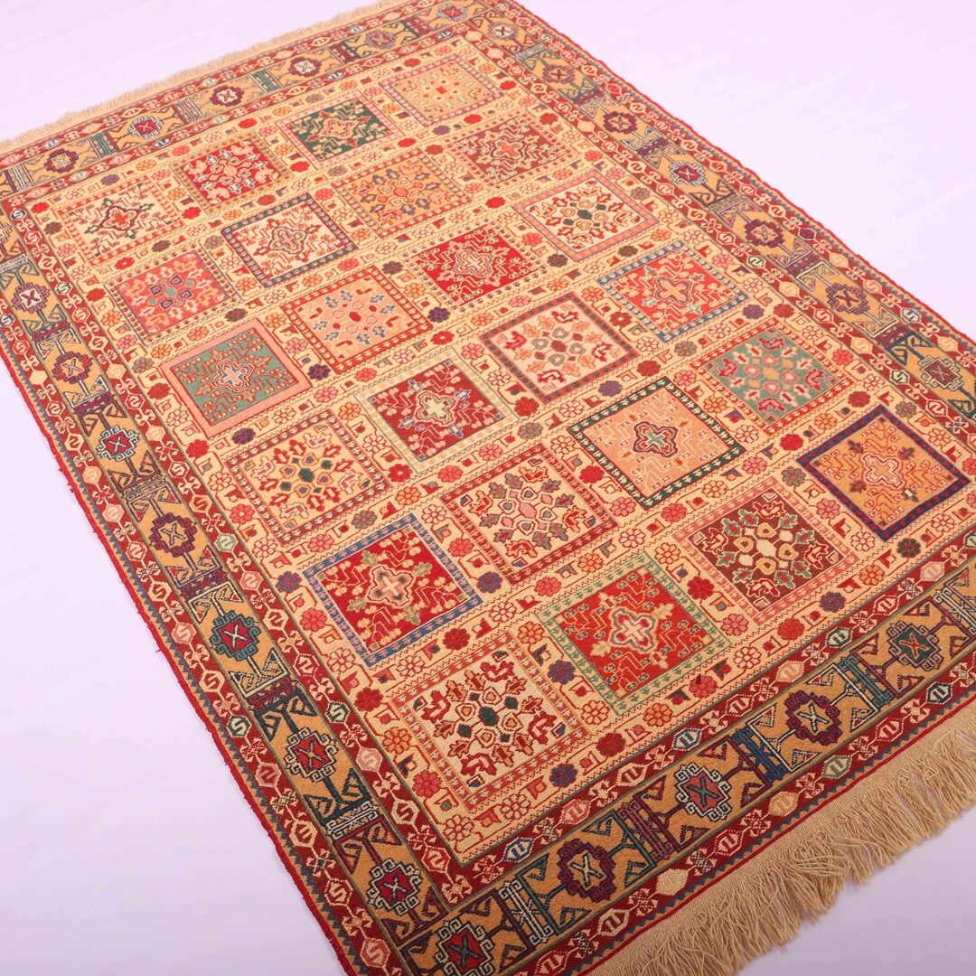 2x1.3M Persian Sumak Kilim Rug - Image 2