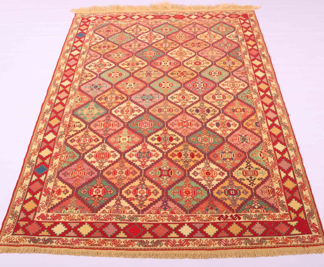 2x1.3M Persian Sumak Kilim Rug - Image 2