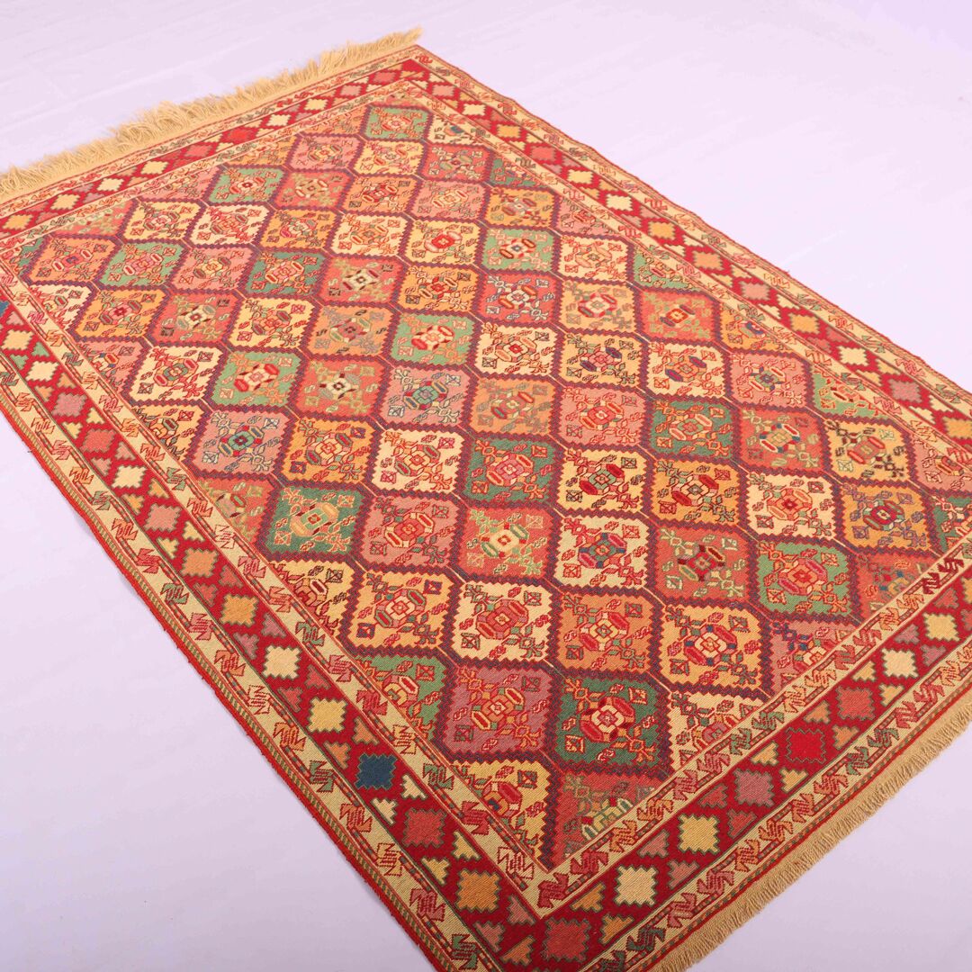 2x1.3M Persian Sumak Kilim Rug - Image 3