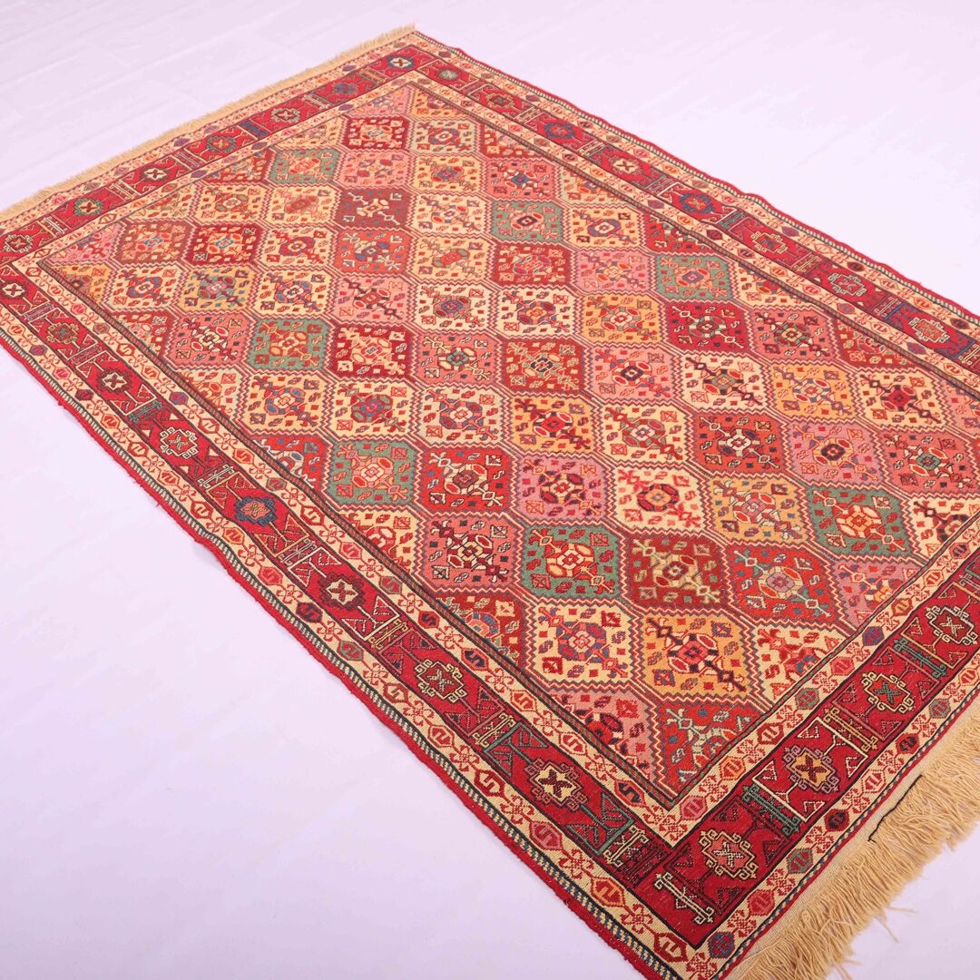 2x1.3M Persian Sumak Kilim Rug - Image 3