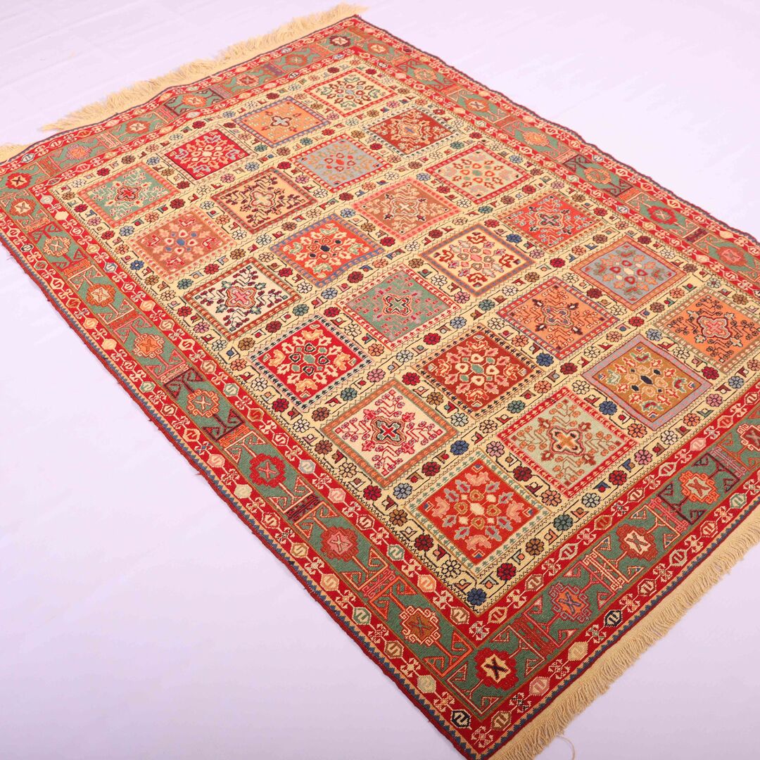 2x1.3M Persian Sumak Kilim Rug - Image 3