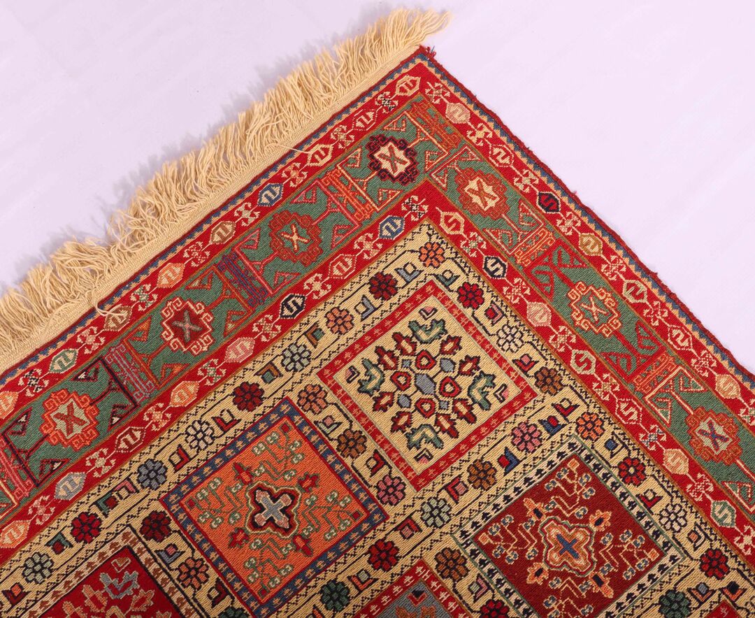 2x1.3M Persian Sumak Kilim Rug - Image 5