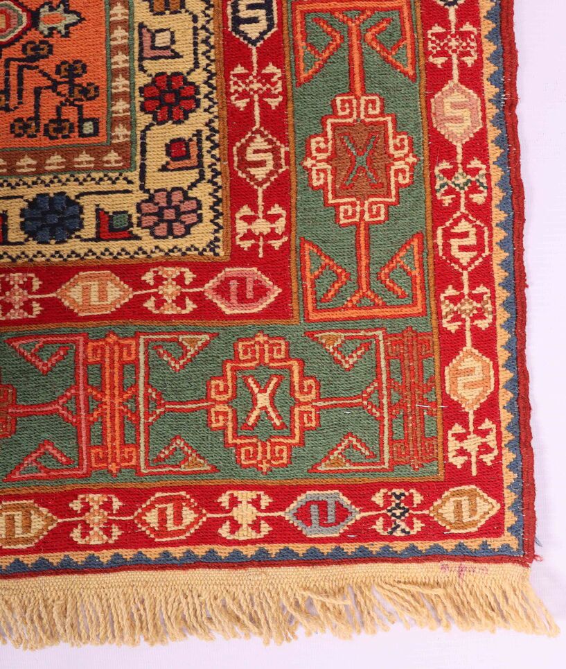 2x1.3M Persian Sumak Kilim Rug - Image 6