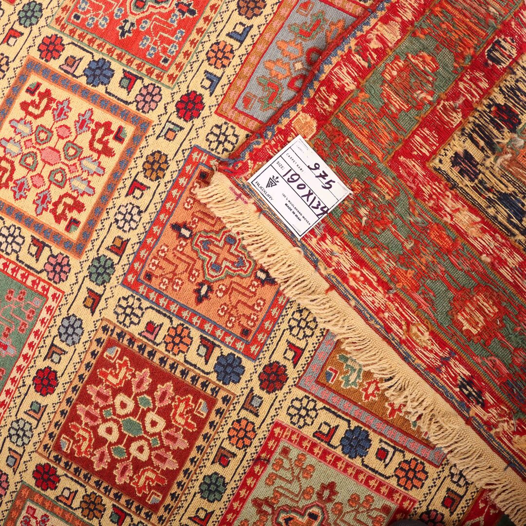 2x1.3M Persian Sumak Kilim Rug - Image 7