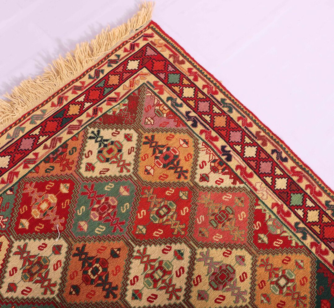 2x1.3M Persian Sumak Kilim Rug - Image 3
