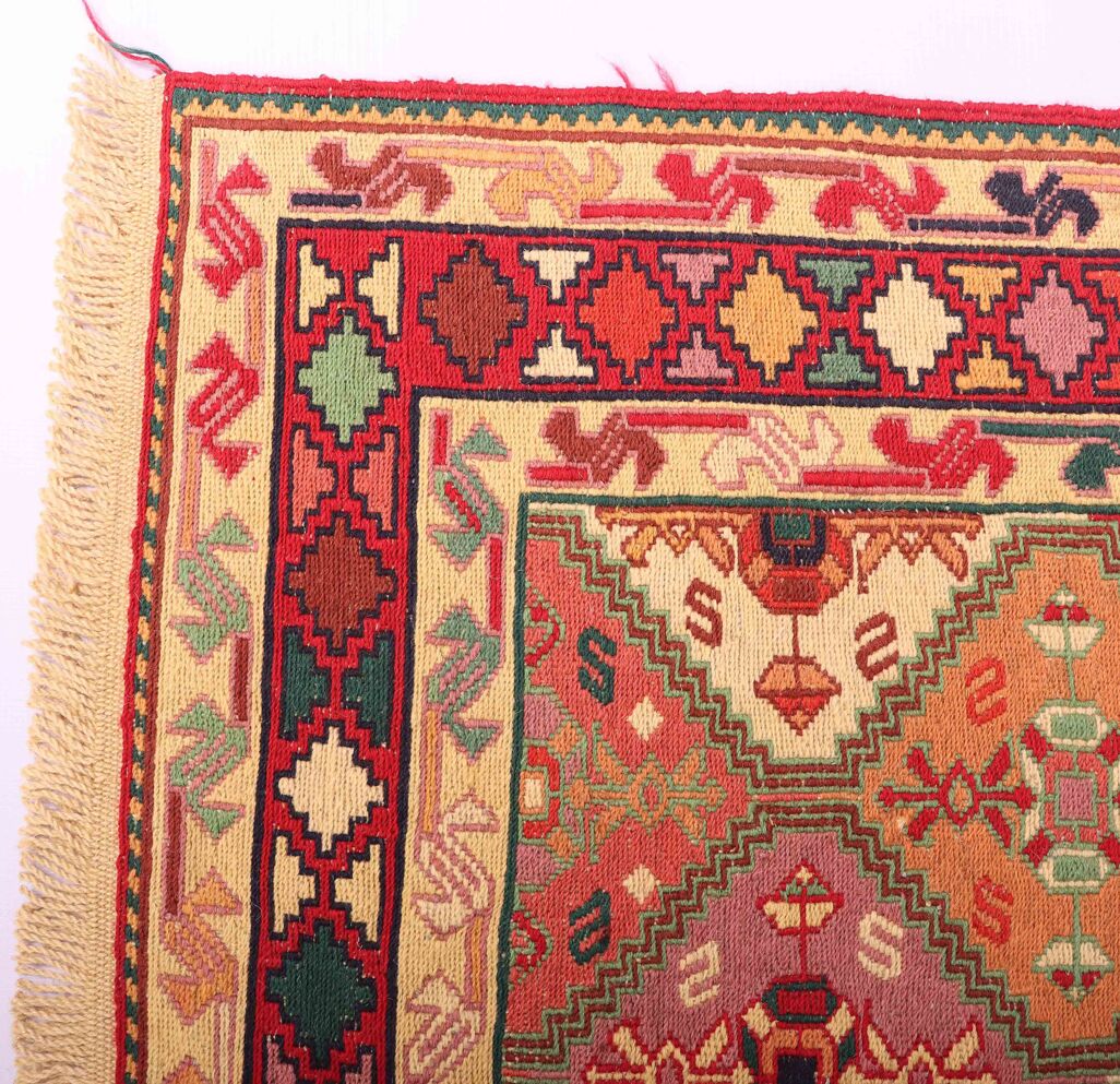 2x1.3M Persian Sumak Kilim Rug - Image 4