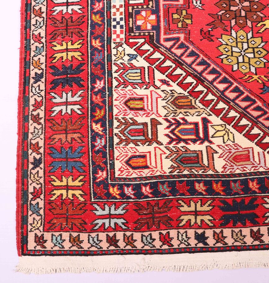 2x1.3M Persian Sumak Kilim Rug - Image 5