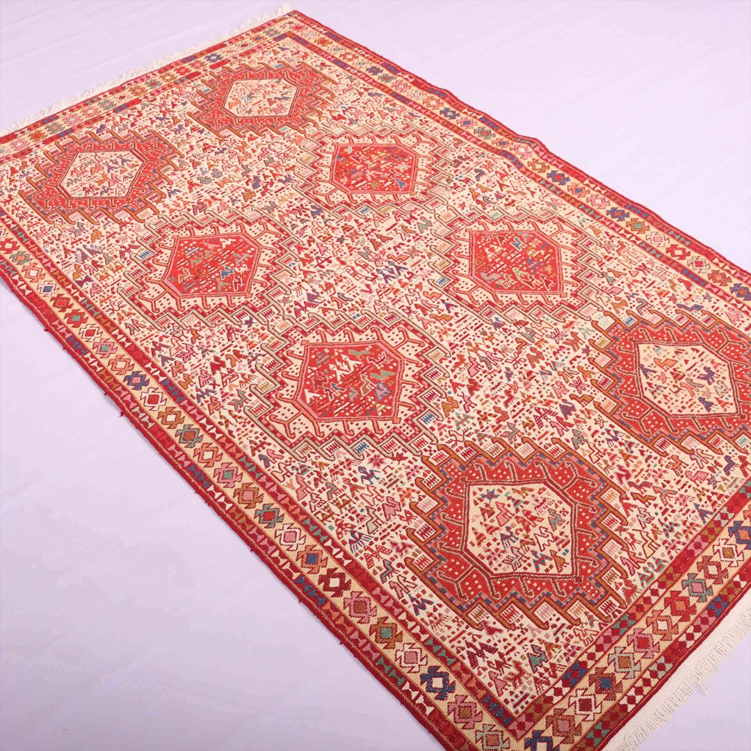 2x1.3M Persian Sumak Kilim Rug - Image 3