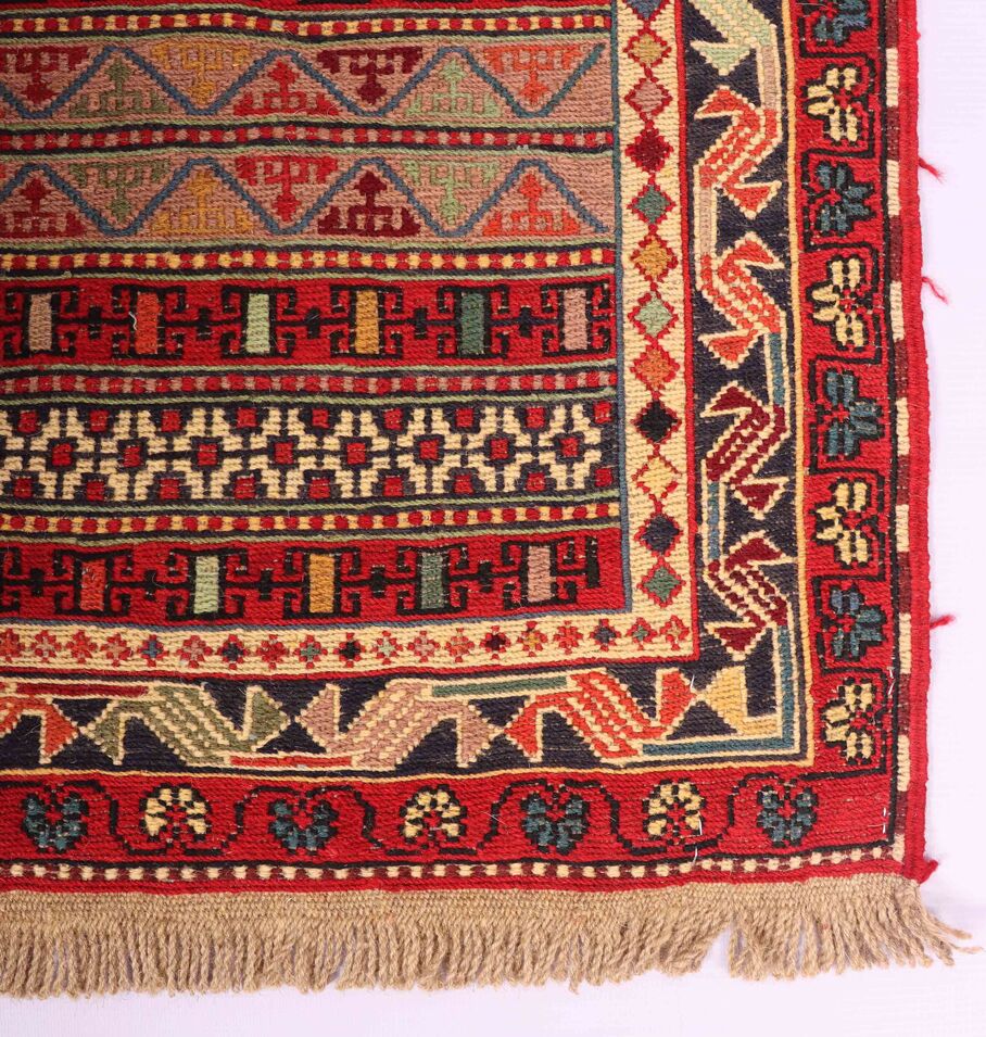 2x0.8M Persian Sumak Kilim Runner Rug - Image 3