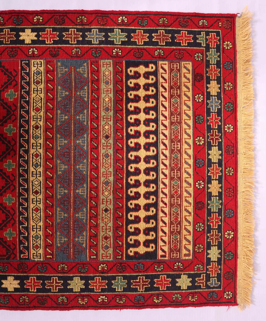 2x0.8M Persian Sumak Kilim Runner Rug - Image 6