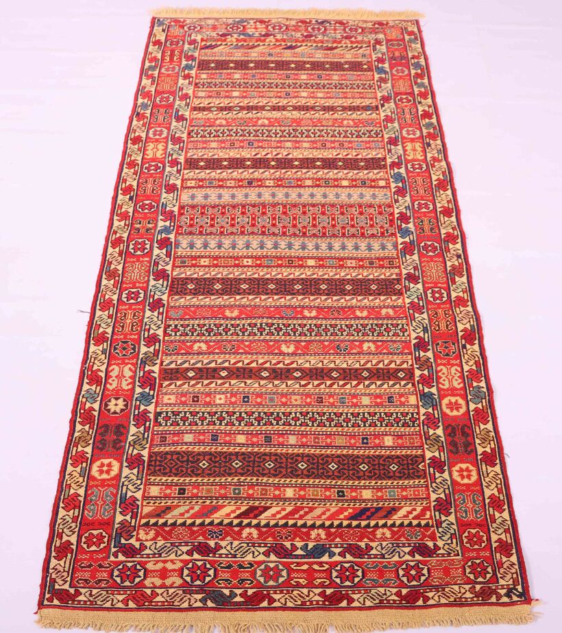 2x0.8M Persian Sumak Kilim Runner Rug - Image 2