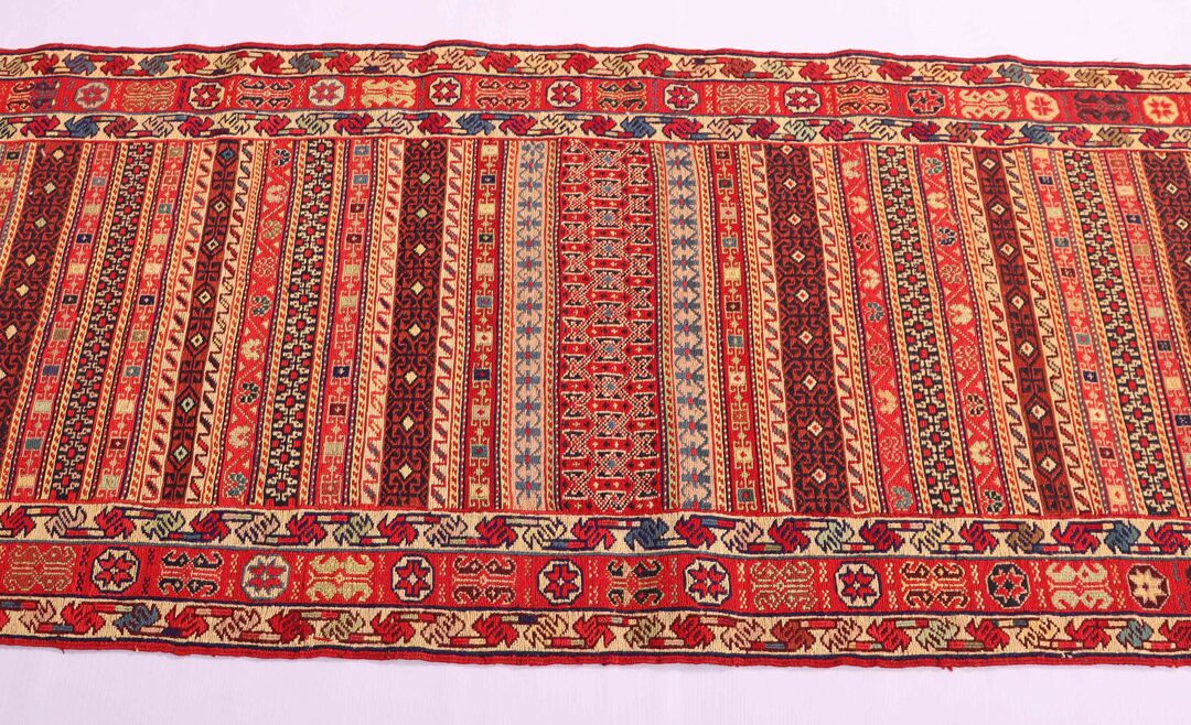 2x0.8M Persian Sumak Kilim Runner Rug - Image 6