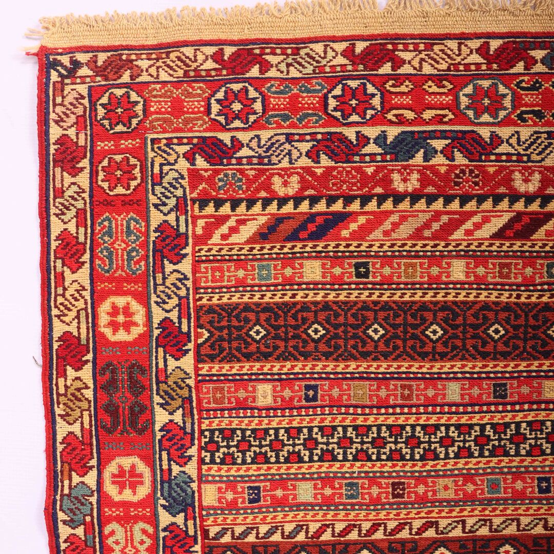 2x0.8M Persian Sumak Kilim Runner Rug - Image 4