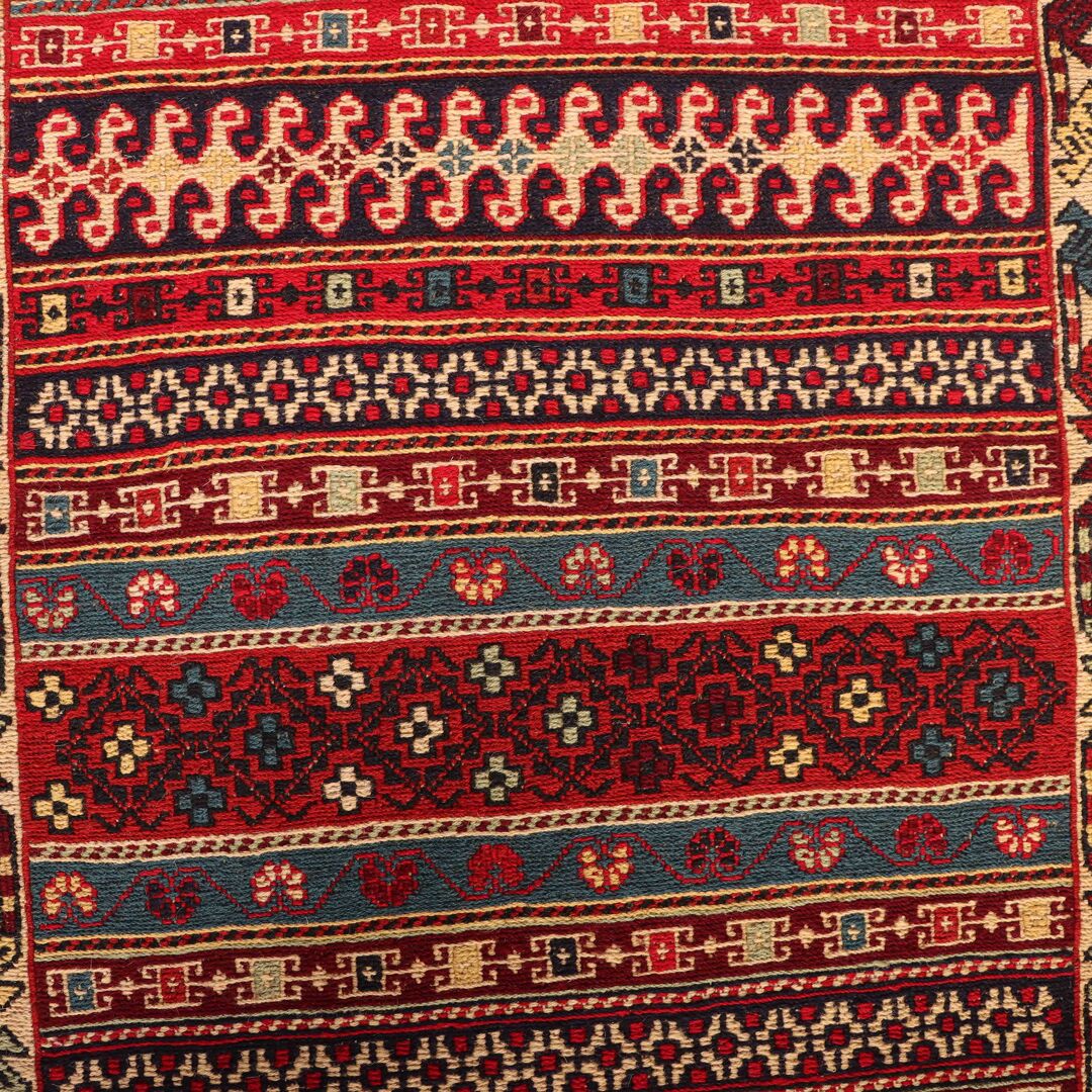 2x0.8M Persian Sumak Kilim Runner Rug - Image 3